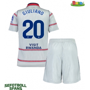 Atletico Madrid Giuliano Simeone #20 Tredjeställ Barn 2026-27 Kortärmad (+ Korta byxor)